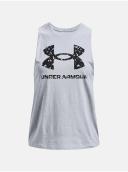Under Armour Womens Sportstyle Graphic Muscle Tank Grey XS