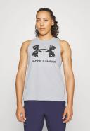 Under Armour Womens Sportstyle Graphic Muscle Tank Grey XS