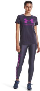 Under Armour Womens Sportstyle Graphic Short Sleeve T-Shirt - Purple - Size - XS