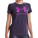 Under Armour Womens Sportstyle Graphic Short Sleeve T-Shirt - Purple - Size - XS