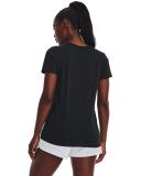 Under Armour Womens Large Logo T-Shirt - Black - Size - XL