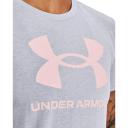 Under Armour Womens Sportstyle Graphic Tee Grey M