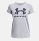 Under Armour Womens Sportstyle Graphic Tee Grey XS