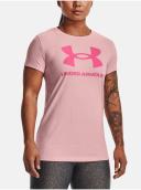 Under Armour Womens Sportstyle Graphic Tee Pink XS