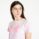 Under Armour Womens Sportstyle Graphic Tee Pink XS