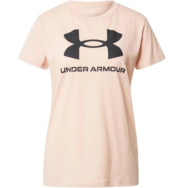 Under Armour Womens Sportstyle Graphic Tee Pink XS