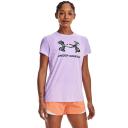 Under Armour Womens Sportstyle Graphic Tee Purple S @ Rebel Active