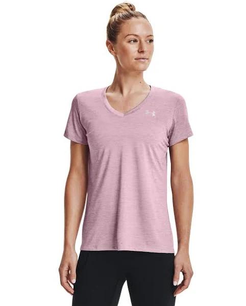 Under Armour Womens Tech Twist Tee Pink S