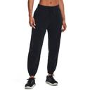 Under Armour Womens UA Rival Fleece Oversized Joggers Black L @ Rebel Active