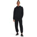 Under Armour Womens UA Rival Fleece Oversized Joggers Black M @ Rebel Active