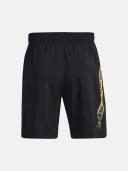 Under Armour Woven Graphic Shorts Black Orange - M