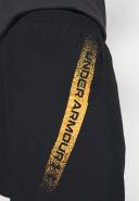 Under Armour Woven Graphic Shorts Black Orange - M