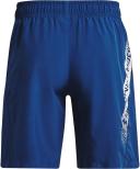Under Armour Woven Graphic Shorts Blue White - L