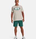 Under Armour Woven Graphic Shorts Light Blue White - XS