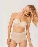 Underwire Strapless Bra Soft Tan / 14 / B