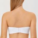 Underwire Strapless Bra White / 12 / E