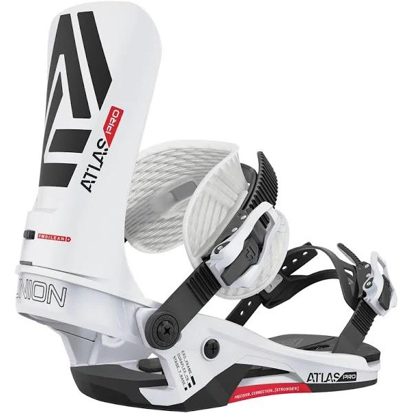 Union Binding Atlas Pro Snowboard Bindings White L