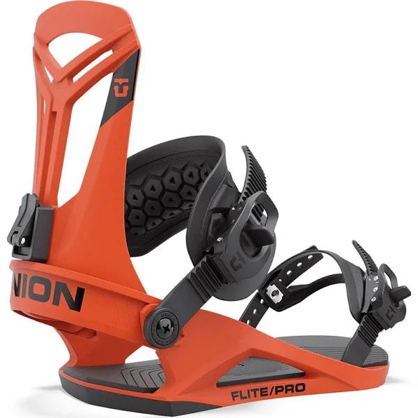 Union Flite Pro Snowboard Binding 2022 - Orange | Snowboard Bindings