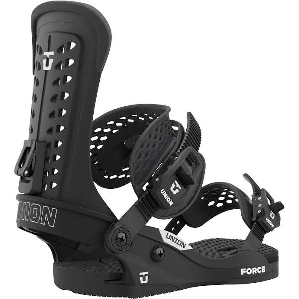 Union Force Snowboard Bindings - Black - 2023