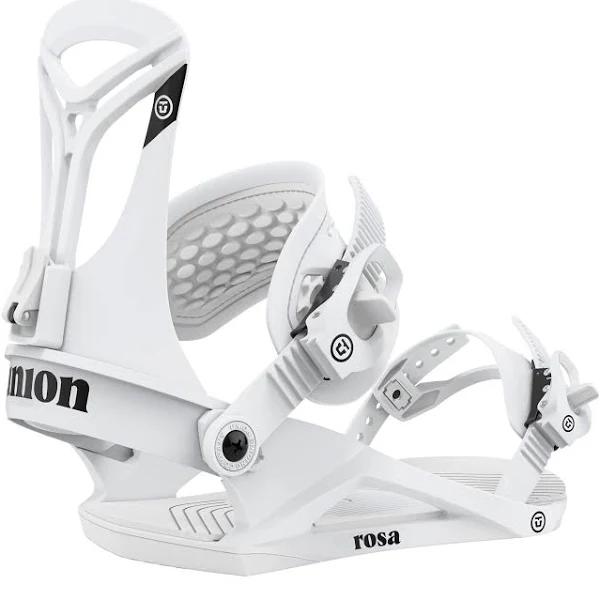 Union Rosa Womens Snowboard Bindings - White - 2023