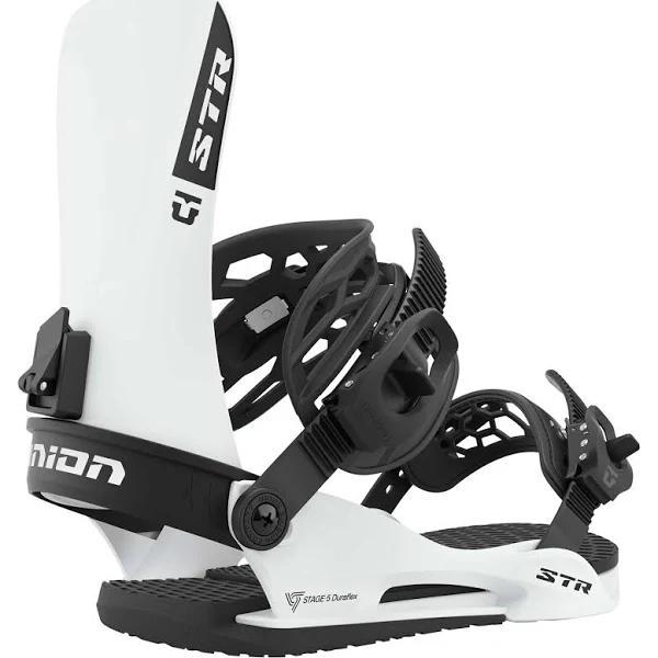 Union Str Snowboard Bindings - White - 2023