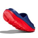 Unisex Hoka Ora Recovery Slide 3 Bellewether Blue/Red Alert / M9/W11