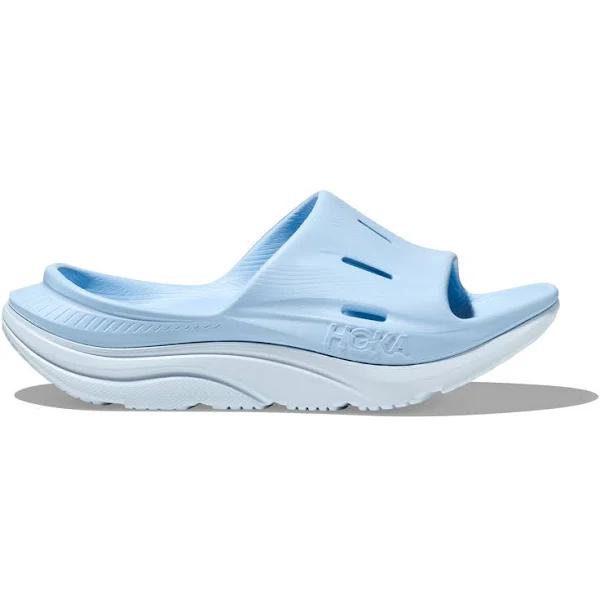 Unisex Hoka Ora Recovery Slide 3 M4/W6 / Ice Water/ Airy Blue