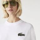 Unisex Loose Fit Large Crocodile Organic Cotton T-Shirt
