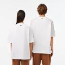 Unisex Loose Fit Large Crocodile Organic Cotton T-Shirt