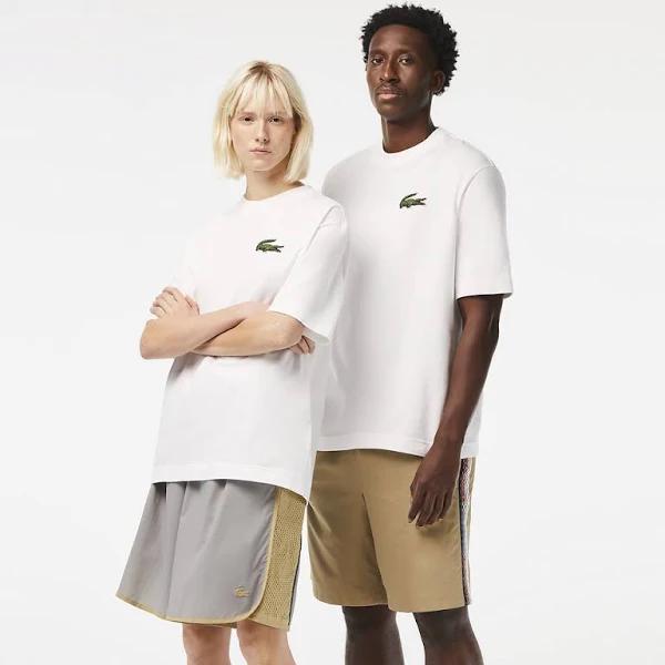 Unisex Loose Fit Large Crocodile Organic Cotton T-Shirt