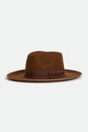 Unisex Reno Fedora in Coffee XS
