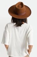 Unisex Reno Fedora in Coffee XS