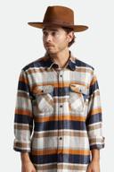 Unisex Reno Fedora in Coffee XS