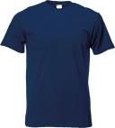 Universal Textiles Mens Short Sleeve Casual T-Shirt Navy Blue Large