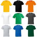 Universal Textiles Mens Short Sleeve Casual T-Shirt Oxblood Large