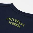 Universal Works - Peace Love and Soul Print Tee - Navy Size: M, Colou