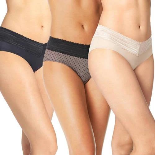 Warner's Women's Blissful Benefits No Muffin Top 3 Pack Hipster Panties, Price History & Comparison