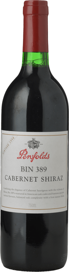 Penfolds Bin 389 Cabernet Shiraz 1998 750ml