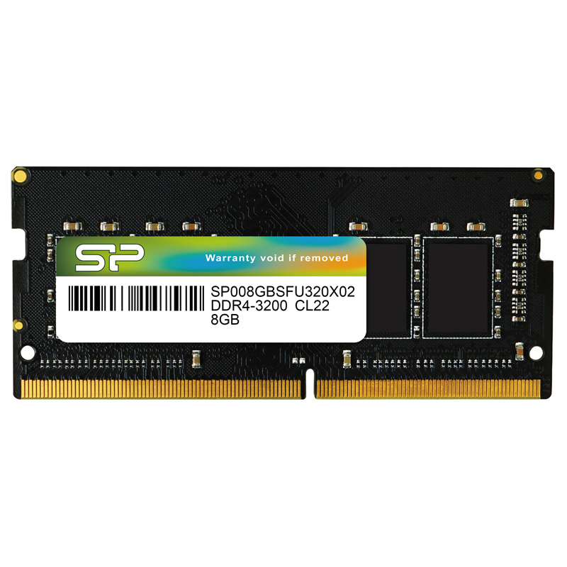 Ram Memory Silicon Power SP008GBSFU320X02 DDR4 3200 MHz CL22 8 GB