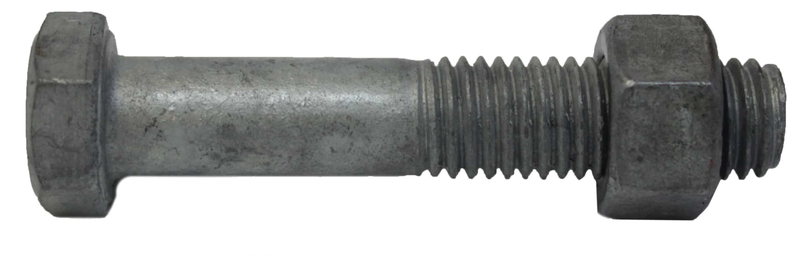 Zenith M20 x 150mm Hot Dipped Galvanised Hex Head Bolt and Nut
