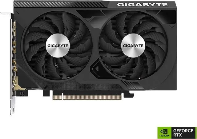 Gigabyte NVIDIA GeForce RTX 4060 AORUS Elite 8G GDDR6 Video Card, PCI-E 4.0, 2640 MHz Core Clock, 2x DP 1.4a, 2x HDMI 2.1A
