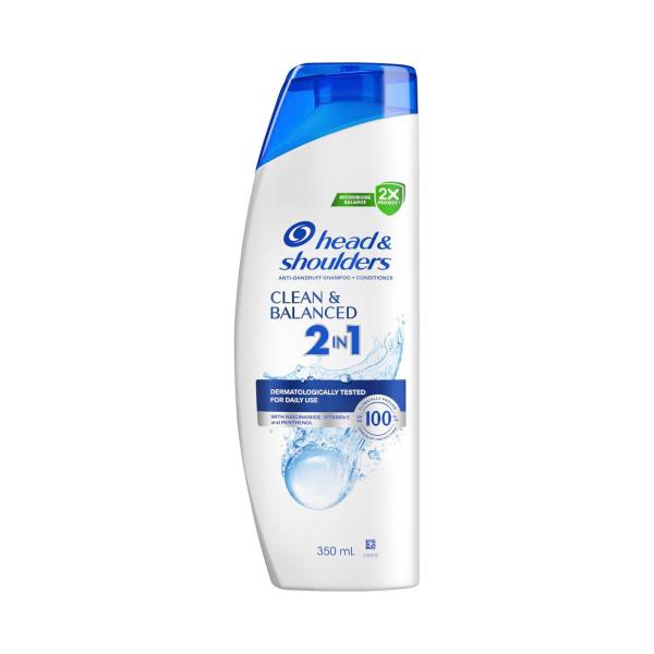 Head & Shoulders 2-in-1 Shampoo & Conditioner Clean & Balanced 750ml