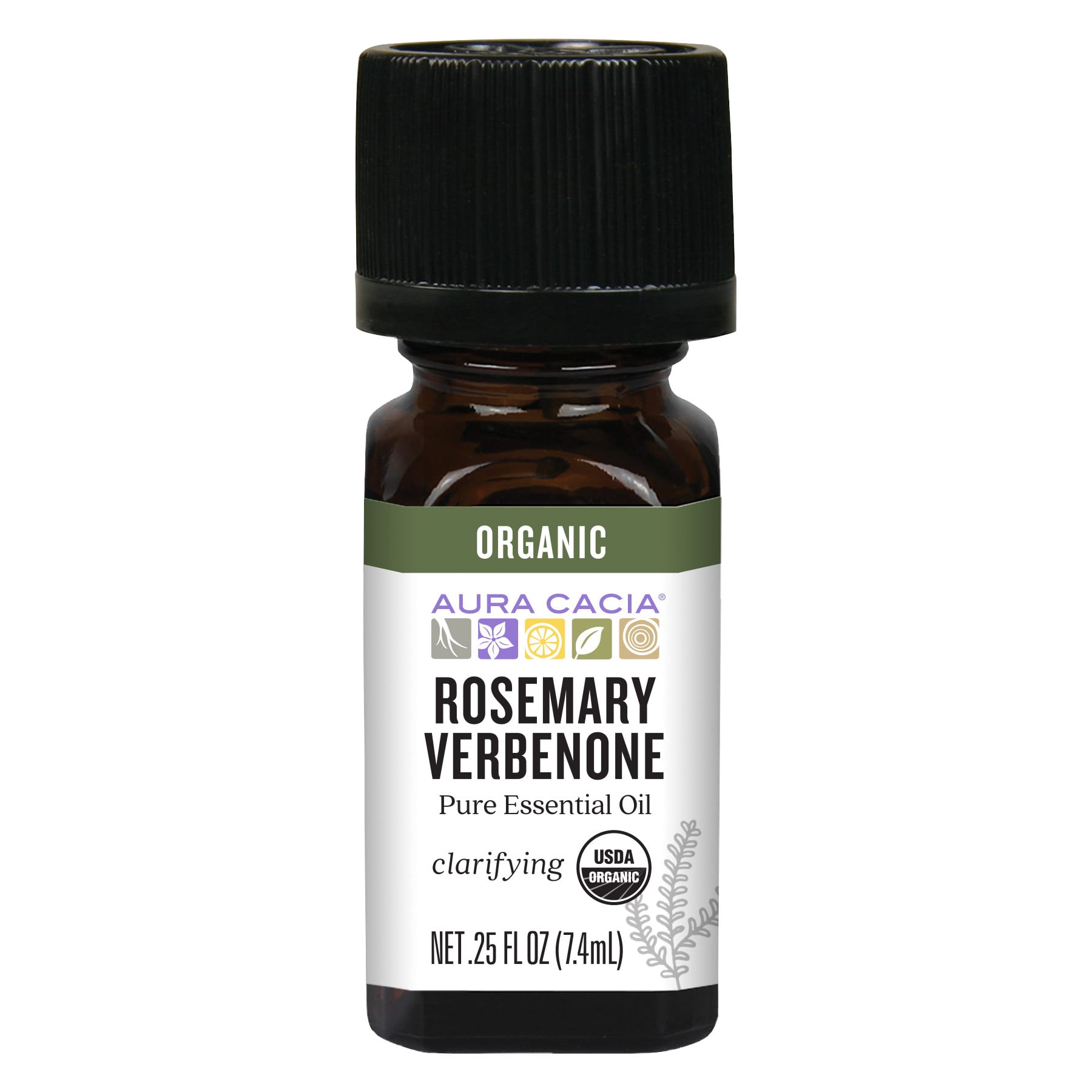 Aura Cacia - Essential Oil - Rosemary Verbenone - .25 fl. oz