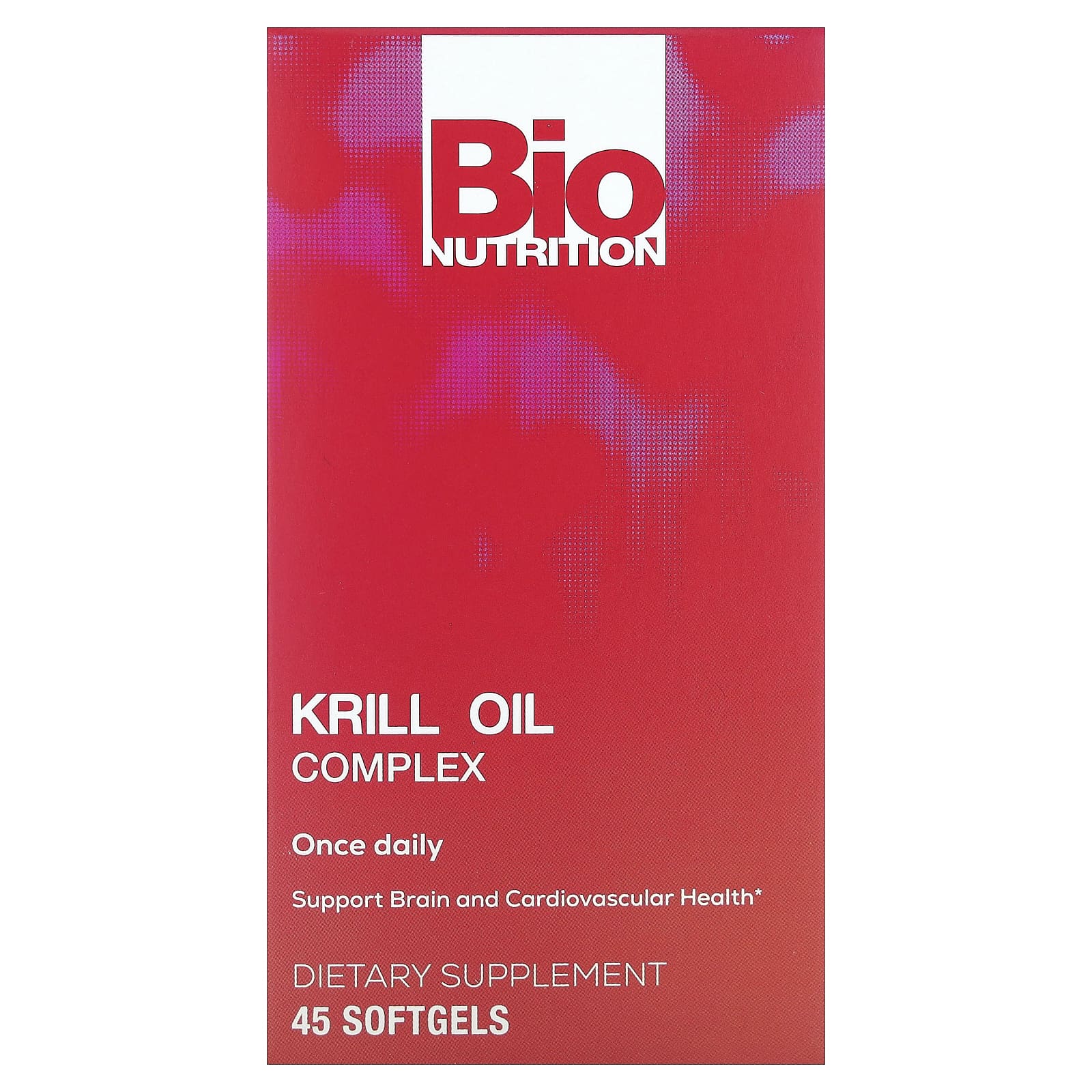 Bio Nutrition - Bio Krill 500mg - 45 Softgels