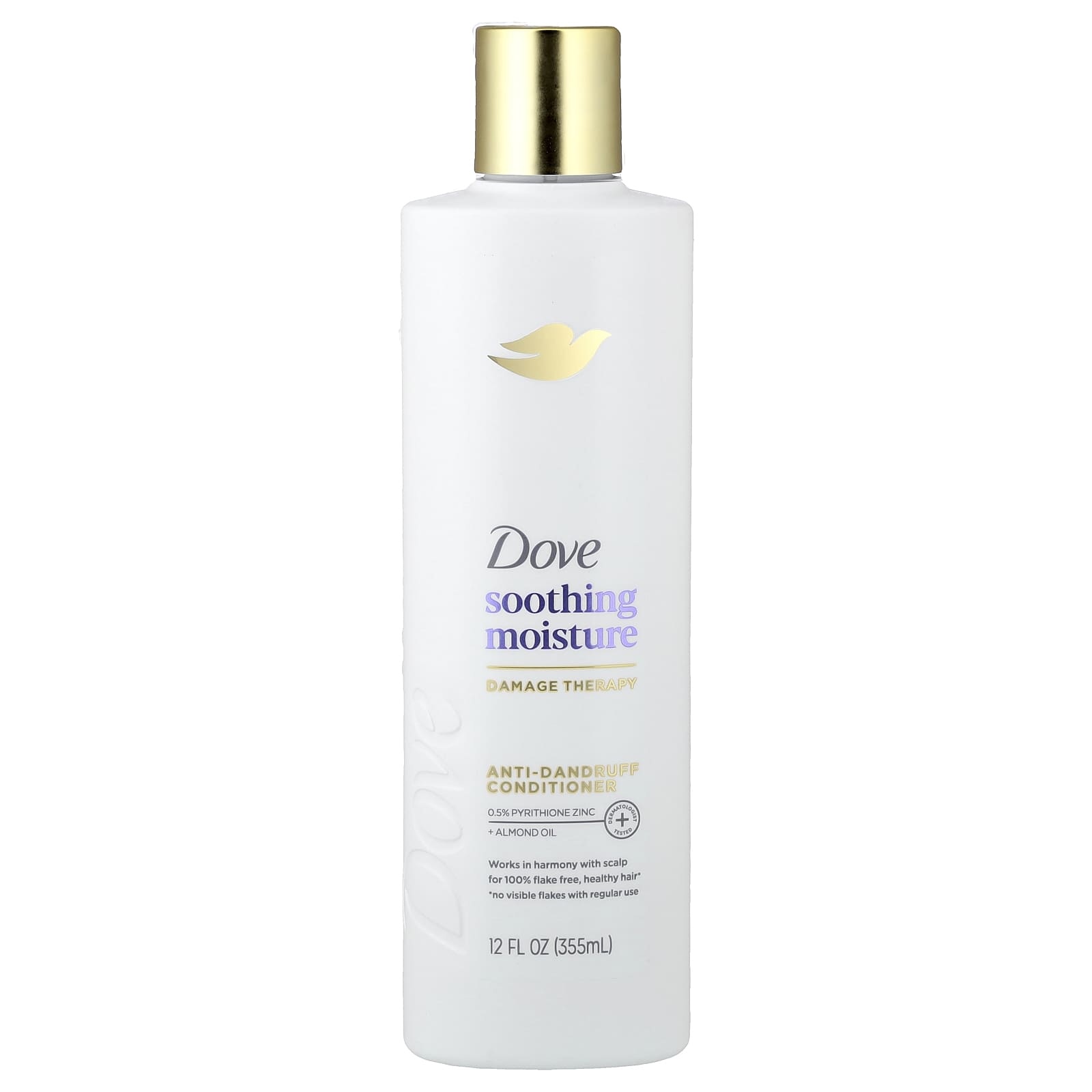 Dove, Dermacare Scalp, Anti-Dandruff Conditioner, Soothing Moisture, 12 fl oz (355 ml)
