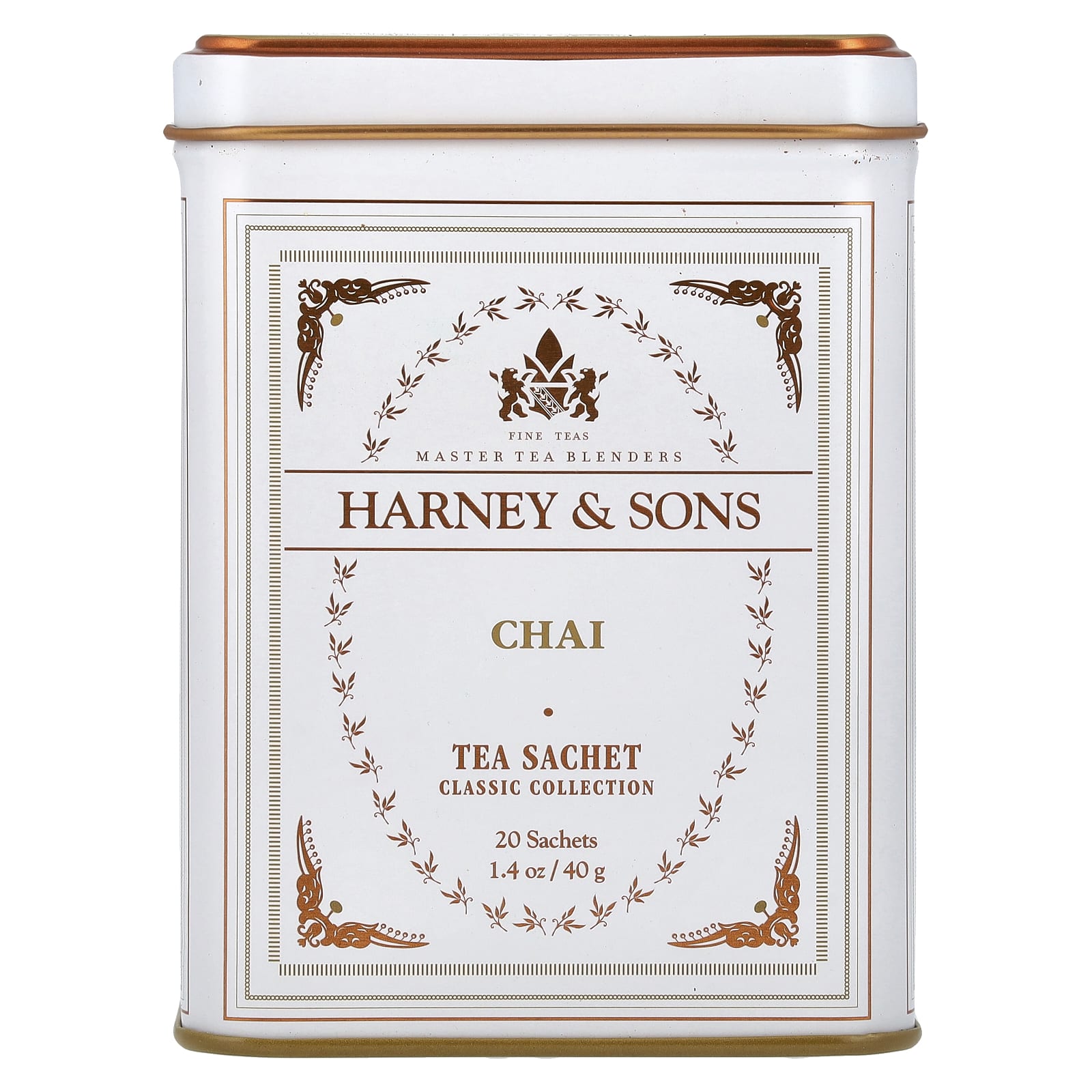Harney & Sons, Classic Collection, Chai, 20 Sachets, 1.4 oz (40 g)