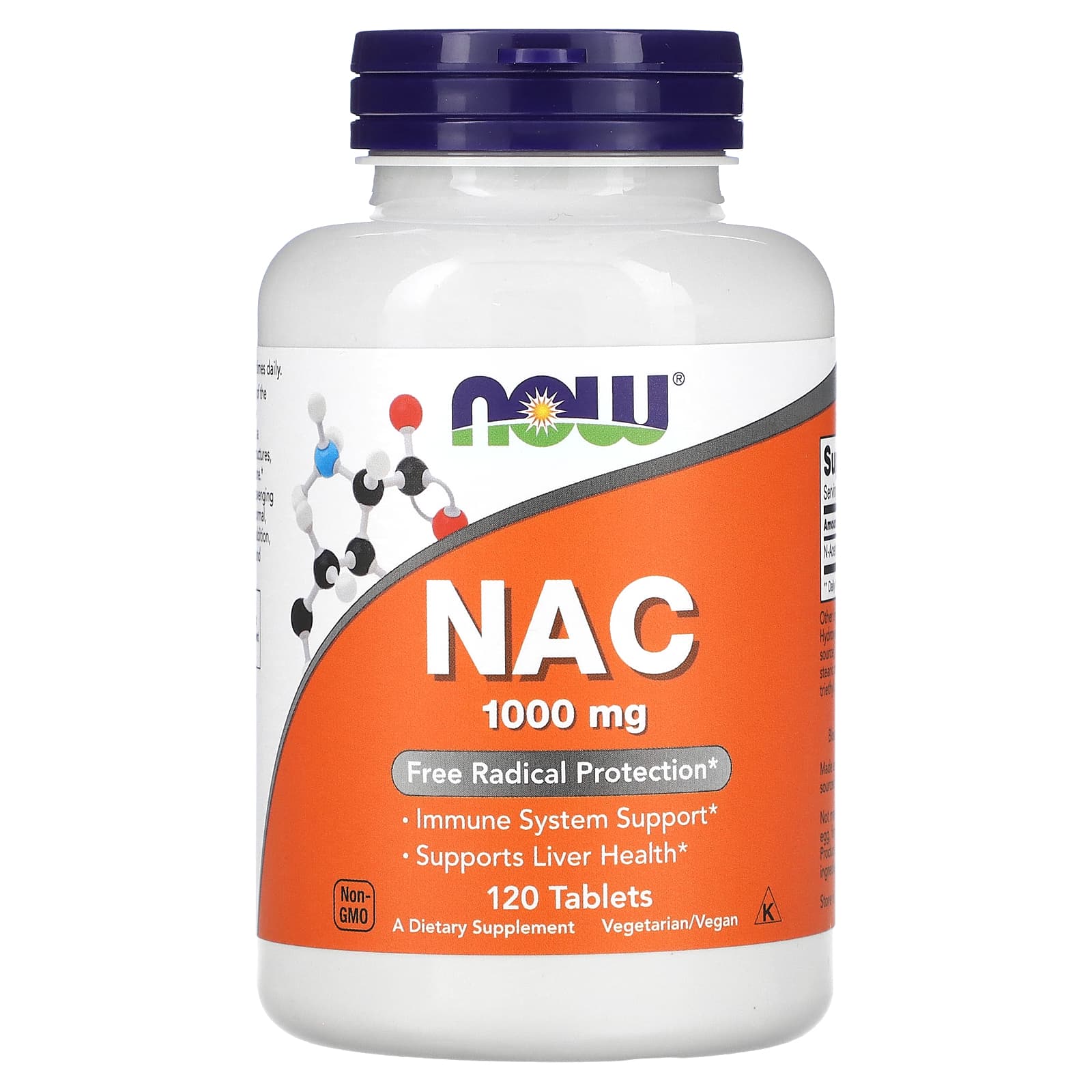 Now NAC 1000 mg 120 Tablets