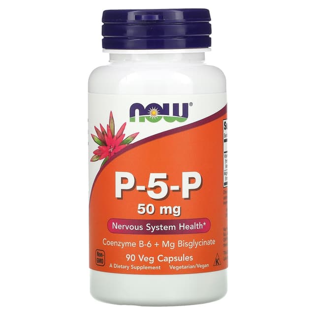 Now Foods P-5-P 50 MG 90 Veg Capsules