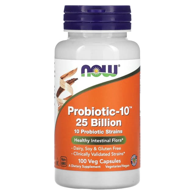 Now Foods Probiotic-10 Vegetable, Capsules - 50 count