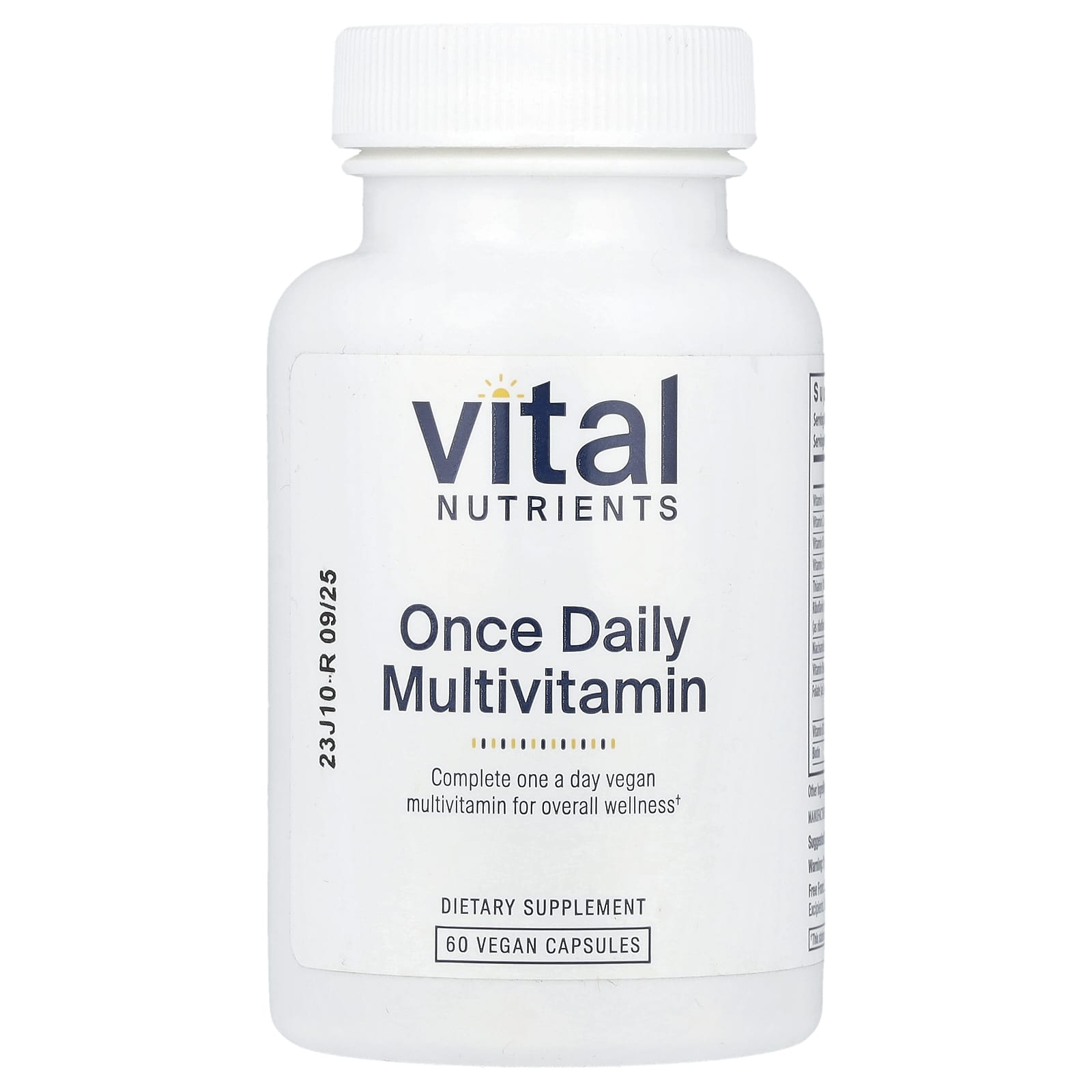 Vital Nutrients, Once Daily Multivitamin, 60 Capsules
